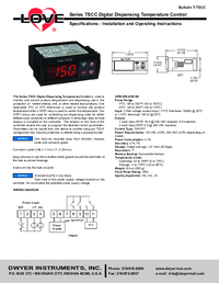 Thumbnail of document Manual - TSCC Digital Dispensing Temperature Control